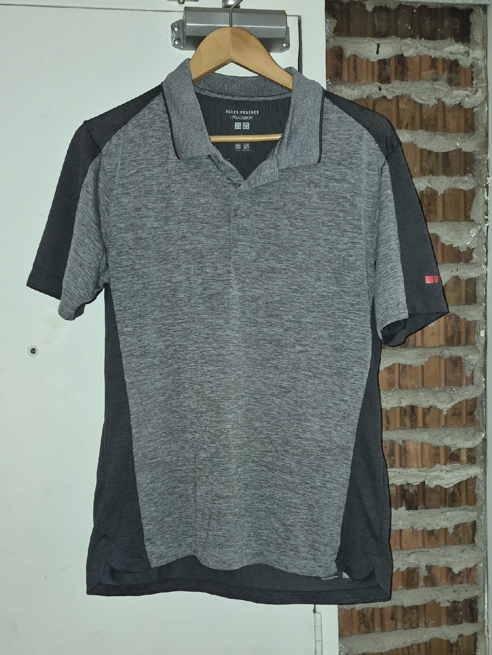 Roger Federer By J W Anderson UNIQLO Polo Shirt Size L Large